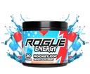 Rogue Energy Bere Polvere per lunghe ore di gioco - Polvere di energia per messa a fuoco mentale - Zucchero e senza glutine - Supplemento di gioco con caffeina e vitamine - Made in USA (Rocket Pop - 30 Serve)