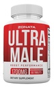 Ultra maschio pillole, Power Ultra maschio supplemento avanzato Formula, 60 conte