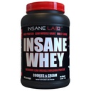 Insane Labz Insane Whey,100% Muscle Building Whey Protein, BCAA Amino Profile, Mass Gainer, Meal Sostituzione (Cookies & Cream, 30 Servings)