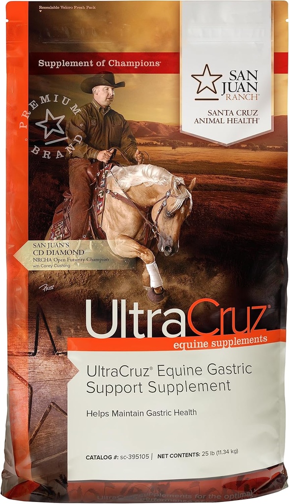 UltraCruz® Equine Gastric Support Supplemento per cavalli, 25 lb