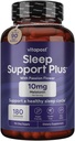 Supporto per il sonno Plus Melatonin & Botanicals per sostenere un ciclo di sonno sano, con sentimenti di calma e relax per un sonno di una grande notte. 180 capsule