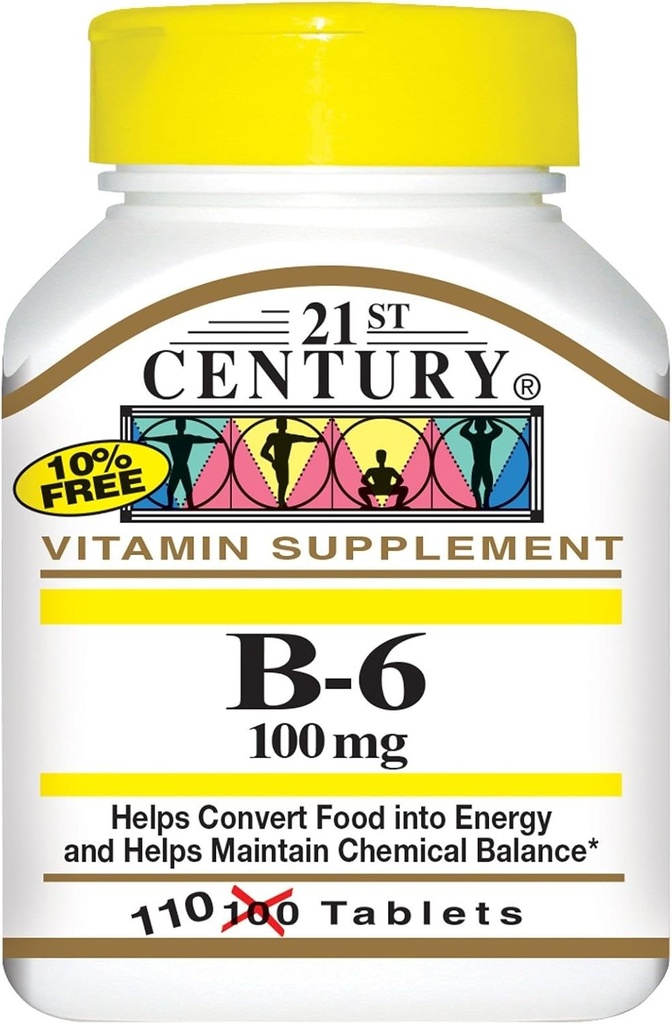 21st Century B-6 100 mg - 110 compresse, confezione da 6
