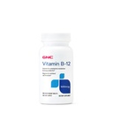 GNC Vitamina B-12 500mcg, Supporta la produzione di energia, 100 compresse