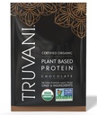 Truvani Vegan Pea Protein Powder | Chocolate | 20g Organic Plant Based Protein | 1 Serve | Keto | Gluten & Dairy Free | Low Carb | No Aggiunto Sugar