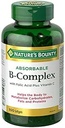 B-Complex assorbente della natura con acido folico Plus vitamina C, 100 Softgels