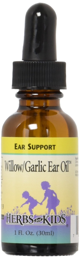 Erbe di olio di salice/arlico per bambini 1 oz liquido