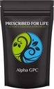 Prescritto per la vita Alpha GPC Polvere, L Alpha glicerylphosphorylcholine, Supplemento colina per la funzione cognitiva, Non OGM, Vegan, Soy Free (5kg)