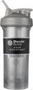 BlenderBottle Shaker Bottiglia Serie Pro Perfetto per frullati e pre allenamento, 28 once, grigio fumo