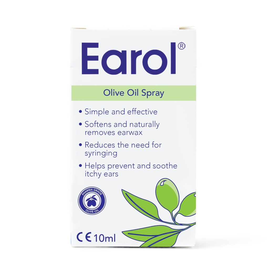 Ammorbidente naturale della cera dell'orecchio dell'olio d'oliva di Earol naturale che rimuove lo spray efficace