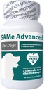 Paws del progetto Stesso per cani - Supporto per il fegato per cani con vitamina B - Integratore di cani cognitivo - S Adenosyl Methionine per cani - 60 ct.