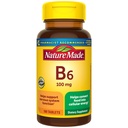 Natura fatta vitamina B6 100 mg compresse, 100 conteggio per la salute metabolica
