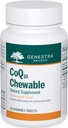 Genestra Brands CoQ10 Chewable | Coenzyme Q10 Supplemento | 60 compresse masticabili | Natural Blackcurrant Flavor