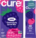 Idratazione Cure - Kids Electrolyte Drink Mix | Pediatrician formulato a base vegetale Riidratazione | Non Aggiunto Zucchero, FSA-HSA, Non OGM, Gluten-Free, No Artificial Flavors | Box di 6 confezioni - Bacche miste