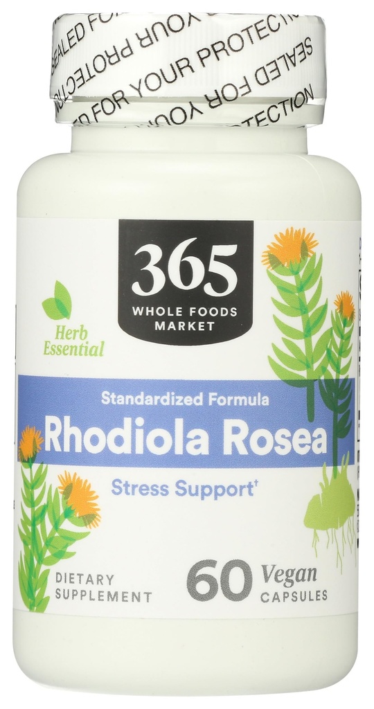 365 by Whole Foods Market, Rhodiola, 60 Count