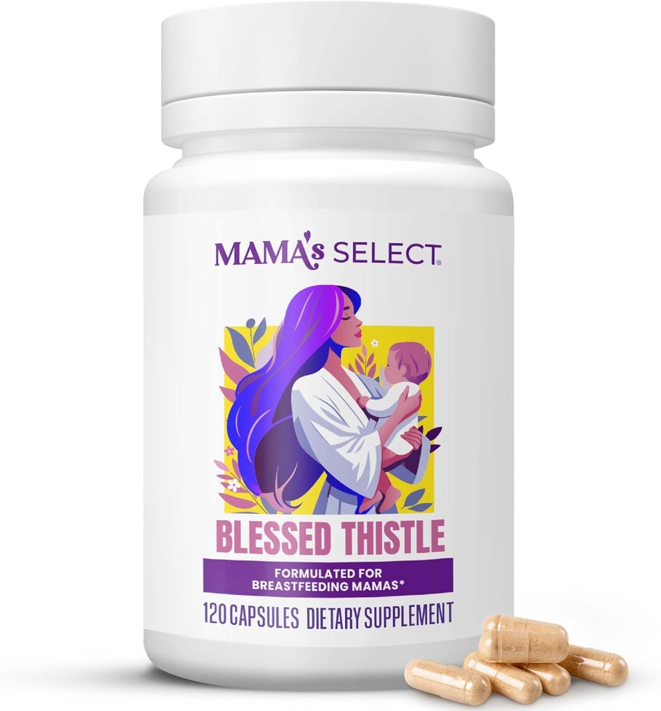Mama's Select Organic Beato Thistle – Natural Lactation Support for Breastfeeding Moms