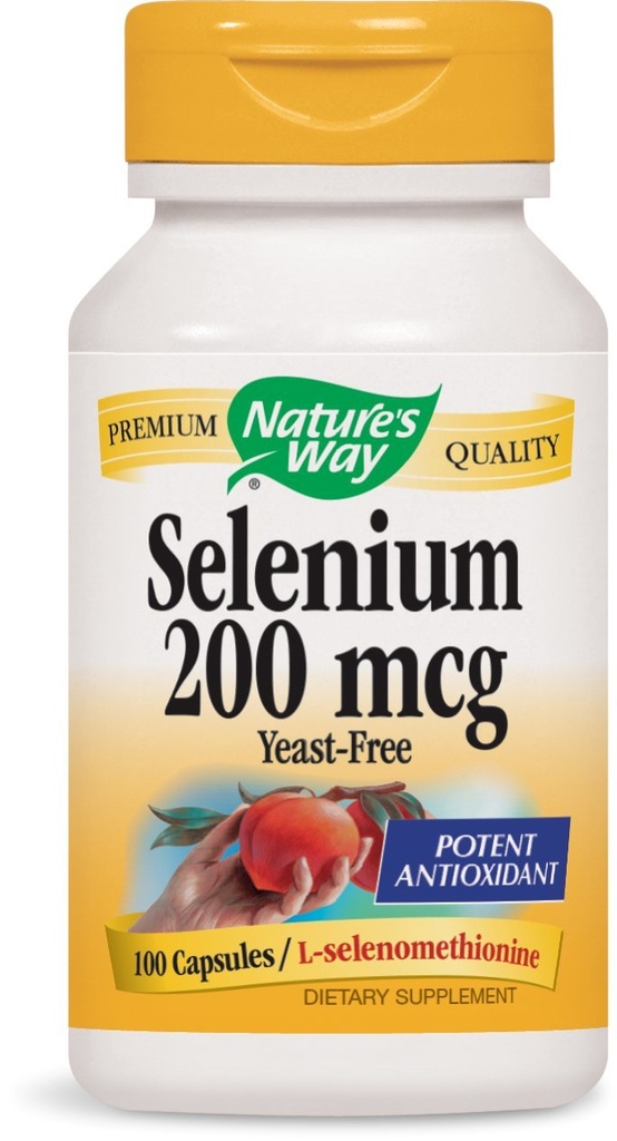 Selenio 200mcg 100 capsule (pacchetto di 2)