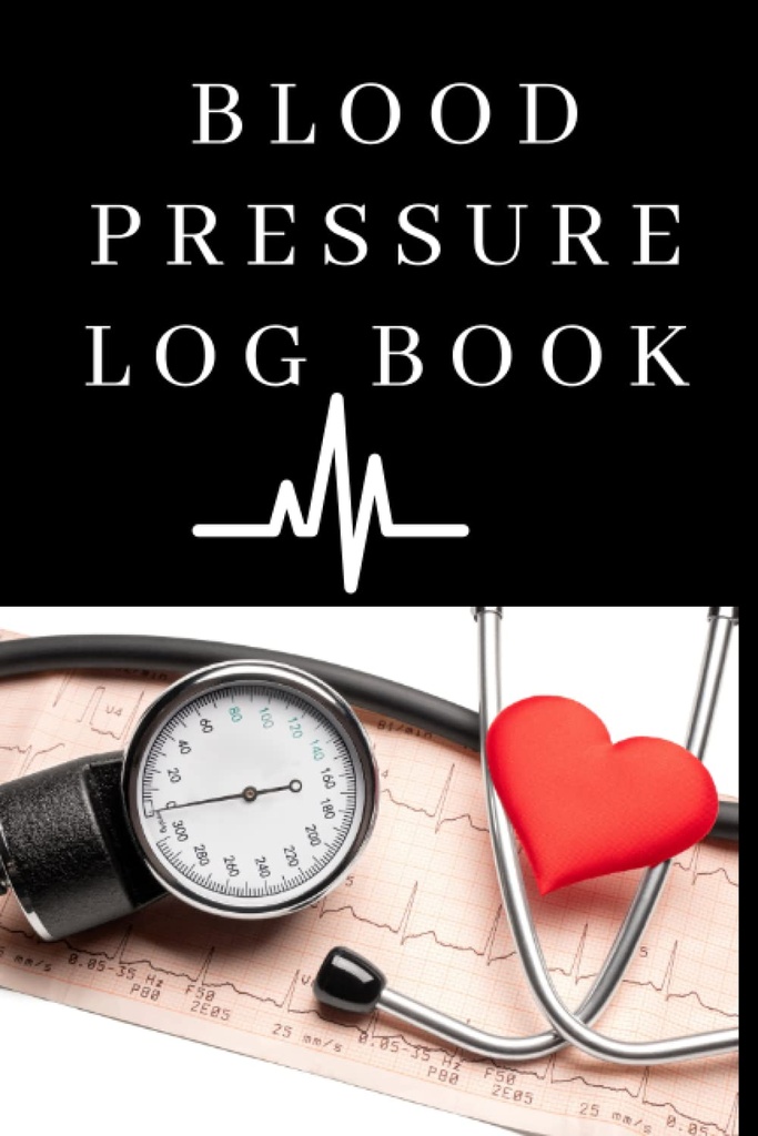 Libro di registro della pressione sanguigna: Facile da usare Registrare e monitorare la pressione sanguigna per la casa e il viaggio - 120 pagine (6" x 9 pollici):