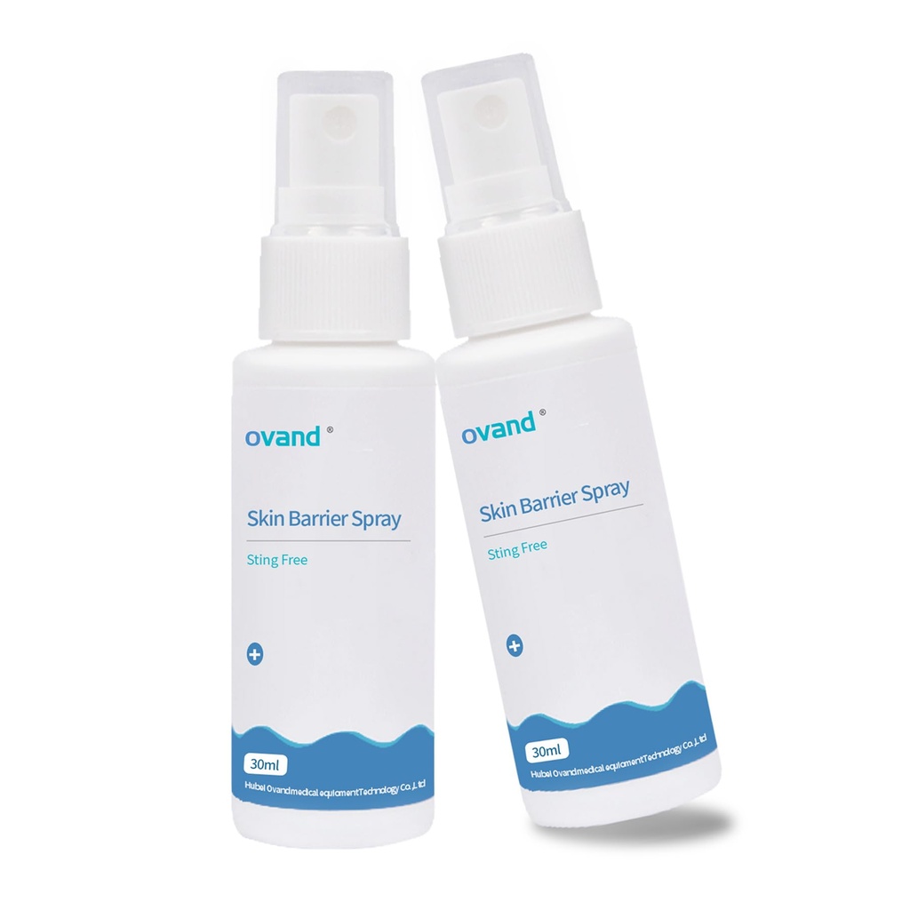 60ml Ostomy Skin Barrier Spray, No-Alcohol No-Sting Ostomy Care Skin Barrier Spray Colostomia Accessori