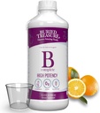 Buried Treasure B Complete - Liquid Vitamin B Complex con MethylCobalamin B12 & MethylFolate B9, Biotin, B1, B2, B3, B5, B6, Liquid & Sugar-Free, Women & Men, Dose Cup for Measuring