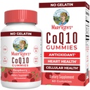 MaryRuth Organics CoQ10 Gummies | Coenzyme Q10 | Integratori per la salute del cuore e la salute cellulare | Antiossidante | CoQ10 120 mg | Vegan | Non-GMO | Gluten Free | 60 Conte | 1 Mese di alimentazione