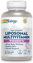 SOLARAY Multivitaminico Liposomico per le donne, Assorbimento potenziato, Alta potenza w/Iron, Vitamina D, Vitamina C, B12, Biotina, CoQ10, Supporto immunitario, Salute Bone, Vegan, 60 Serve, 120 VegCaps