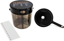 Monster Fit Supplemento farmacia Dispenser con Riempimento deimbuti ed Etichette, Extra Large Pill Container Handles Quasi Qualsiasi supplemento (Monster with Funnel)
