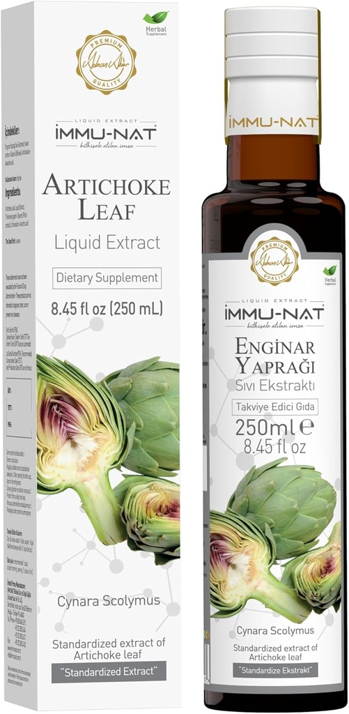 Carciofo Leaf Premium Liquid Supplemento - 8.5oz - Natural Liver Support & Digestive Aid Formula