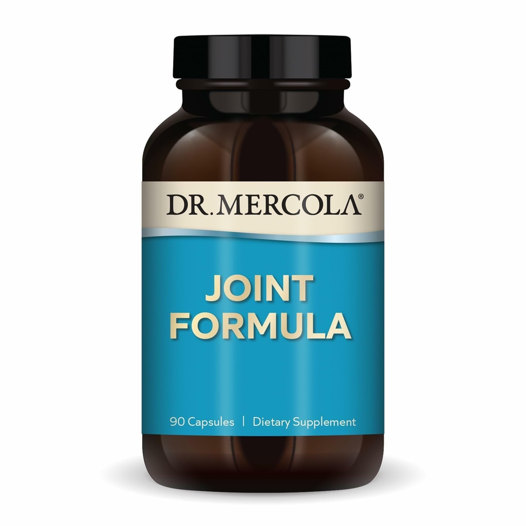 Dr. Mercola Joint Formula - Supporta Joint Comfort & Mobility - da Natural Eggshell Membrane - Non-GMO & Gluten-Free - 90 Capsule (90 Serve)