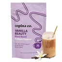 Copina Co. Vanilla Beauty Vegan Collagen Booster Creamer: Basato sulle piante Collagen Support Smoothie Drink Vegan Creamy Blend | Vanilla Flavor | 1 Bag - 25 Serve per Bag