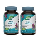 Natural's Way Milk Thistle, Supporta la funzione del fegato e le vie di disintossicazione*, 175 mg Estratto di semi di cardo di latte Standardizzato al 80% Silymarin per Serving, 120 capsule (Packaging May Vary) - 2 Pack