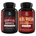 Bundle di Booster testosterone ad alta resistenza con arrapato Goat Weed Maca Root Tongkat Ali & Saw Palmetto Extract & Nitric Oxide Pills per gli uomini con L-Arginina L-Citrulline Aminoacidi per la crescita del muscolo