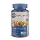 Garden of Life Organics Men 40+ Gummy Vitamins - Berry - Certificato Organico, Non OGM, Vegan, Kosher Complete Multi - Methyl B12, C & D3 - Gluten, Soy & Dairy Free, 120 Real Fruit Gummies