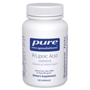 Pure Encapsulations R-Lipoic Acid (Stabilized) | Supplemento anallergico con protezione antiossidante avanzata e supporto metabolico | 120 capsule