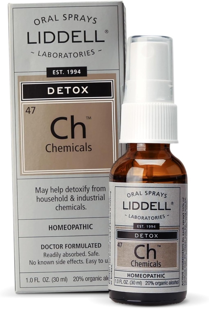 Liddell Detox chimico omeopatico, 1 oncia fluida