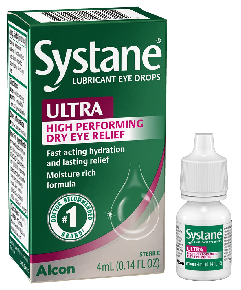 Gocce per occhi ultra lubrificanti Systane, 0,14 Fl Oz (Pack of 1)