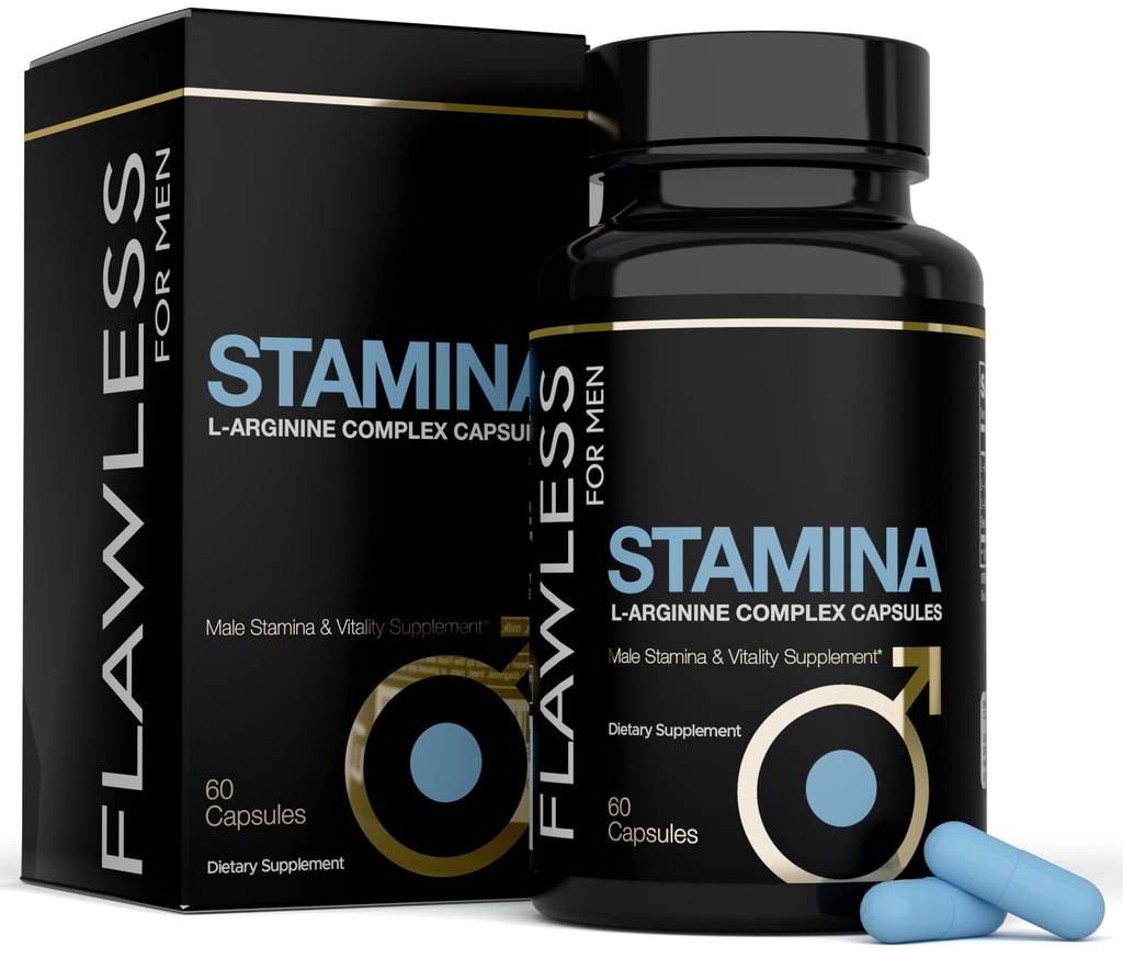 Stamina | Extra Hard On Pills | Fast Acting L-Arginina, L -Citrulline & Nitric Oxide Supplemento per gli uomini | Promuove vitalità maschile, flusso sanguigno e resistenza | 60 capsule