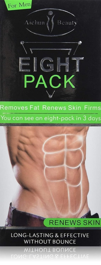 AICHUN BEAUTY Otto Confezione Per Uomini Forte Vita Manly Torso Linee Smooth Press Fitness Belly Burning Muscle Fat Rimuovere Rinnova la perdita di peso della pelle Crema dimagrante 170g