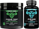Prime Labs Tribulus Terrestris (120 ct) + L Arginina Nitric Oxide (60 ct)