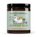 Dr. Mercola Bark & Whiskers Organic Fermented Mushroom Blend - Cat & Dog Supplement - Supporti Digestive & Immune Health - Libero da Additivi, Filler & Gluten - 2.11 oz. (60 Scoops)