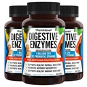 FarmHaven Enzimi Digestivi con 18 Probiotici & Erbe | Papaya, Bromelain, Protease & More per Assorbimento Lattosio & Migliore Digestione | Aiuta Bloating, Gas, Costipazione | Vegetariano, 180 Capsule
