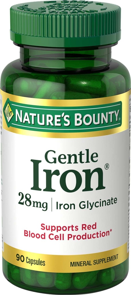 Natura Bounty Iron 28 mg 90 capsule