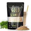 Polvere di moss di mare irlandese 3 Oz – 100% biologico St. Lucia Moss | Superfood di selvatica per la salute del fegato, supporto immunitario, Vegan, senza glutine | Rende 120+ once di gel di Luscious Spice Empo