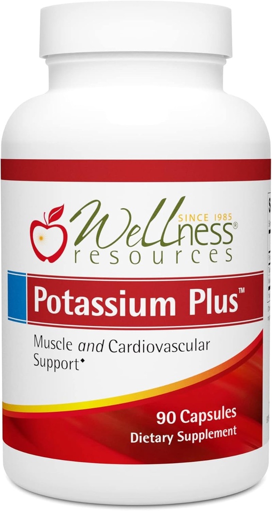 Potassium Plus con acido taurino e malico (90 capsule)