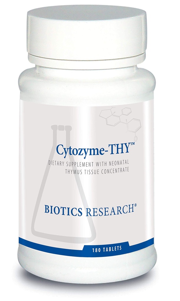 Biotics Research Cytozyme Your Neonatal Thymus Concentrate, Supporta la salute del Thymus Gland, Salute Immune Response and Body Pathway Processs, Supports Immune System, 180 Tablet