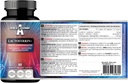 APOLLO'S HEGEMONY Lactoferrin+ 100 mg - con vitamina C e Arabinogalactan - 60 capsule vegane - 2 mesi di alimentazione - per l'immunità e l'assorbimento di ferro migliorati