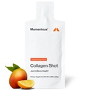 Momentous Collagen Shot Supplement - Collage bovino idrolizzato & Vitamina C per aiutare il supporto Joint, Bone, & Connective Tissue Health - NSF Certificato per lo sport - Mango Orange - 25g/Serving - 15 Serve