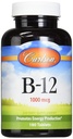 Carlson Labs B-12-SL, 1000mcg, 180 compresse masticabili