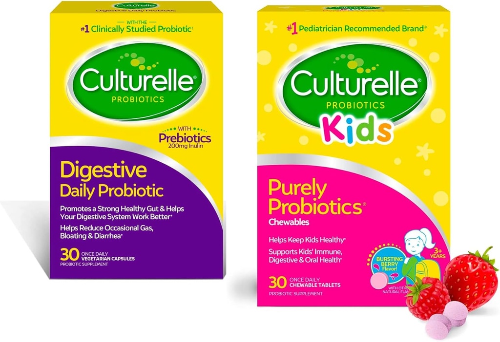 Culturelle Salute Digestiva / Bambini Chewables Bundle