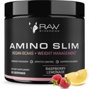 Sinergie RAW Amino Slim - Integratore di stile di vita attivo per il supporto Metabolic & Mindful Eating - Supporto muscolare & Energy - Sugar-Free & Vegan - Lemonade lampone - 20 Serve